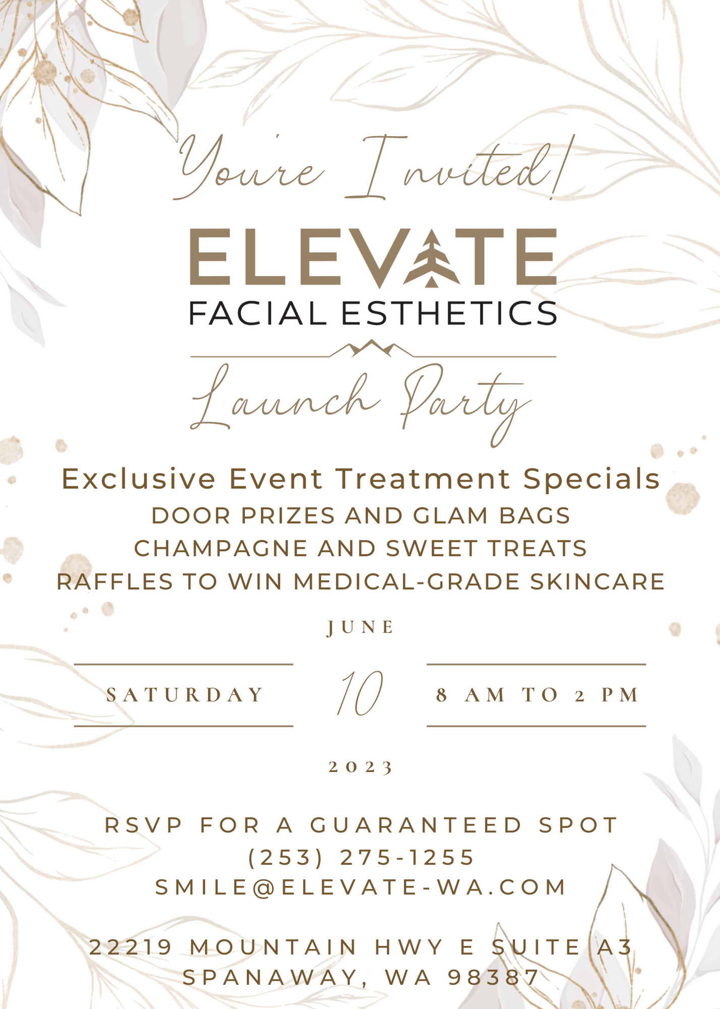 Elevate Facial Esthetics launch party